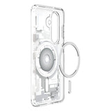 Spigen Ultra Hybrid Mag MagSafe Case til Samsung Galaxy S26 Zero One - Klar og hvid