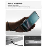 Spigen Ultra Hybrid S Mag MagSafe Case til Samsung Galaxy S26 - Klar og hvid