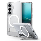 Spigen Ultra Hybrid S Mag MagSafe Case til Samsung Galaxy S26 - Klar og hvid
