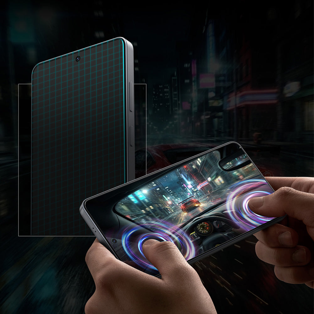 Spigen Glas.Tr Ez Fit Pro HD tempereret glas 2-pakke til Samsung Galaxy S26