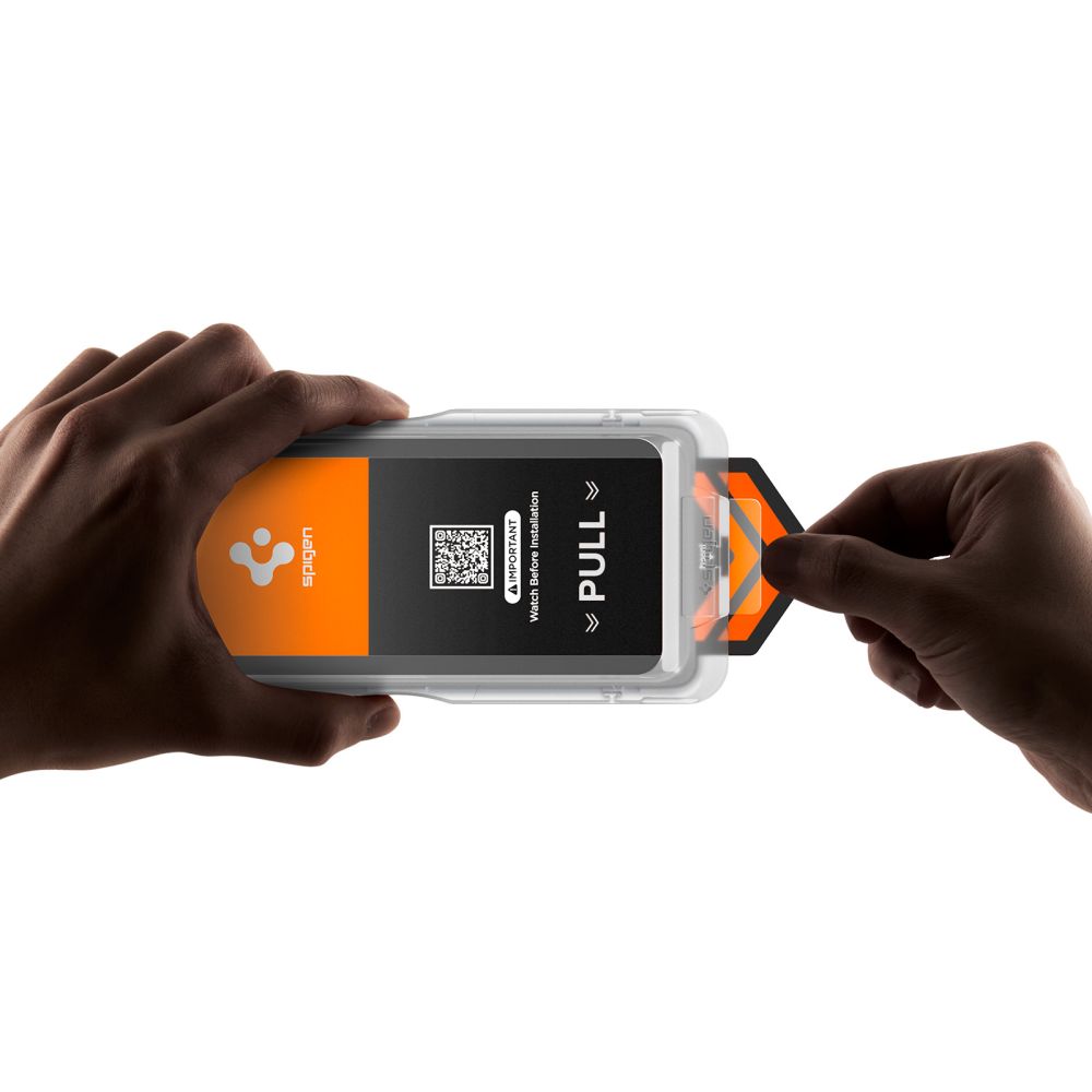 Spigen Glas.Tr Ez Fit Pro HD tempereret glas 2-pakke til Samsung Galaxy S26