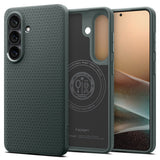 Spigen Liquid Air Mag MagSafe Case til Samsung Galaxy S26+ - Grøn