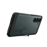 Spigen Tough Armor Mag MagSafe Case til Samsung Galaxy S26+ - Grøn