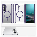 Spigen Ultra Hybrid Mag MagSafe Case til Samsung Galaxy S26+ - Clear Navy Blue