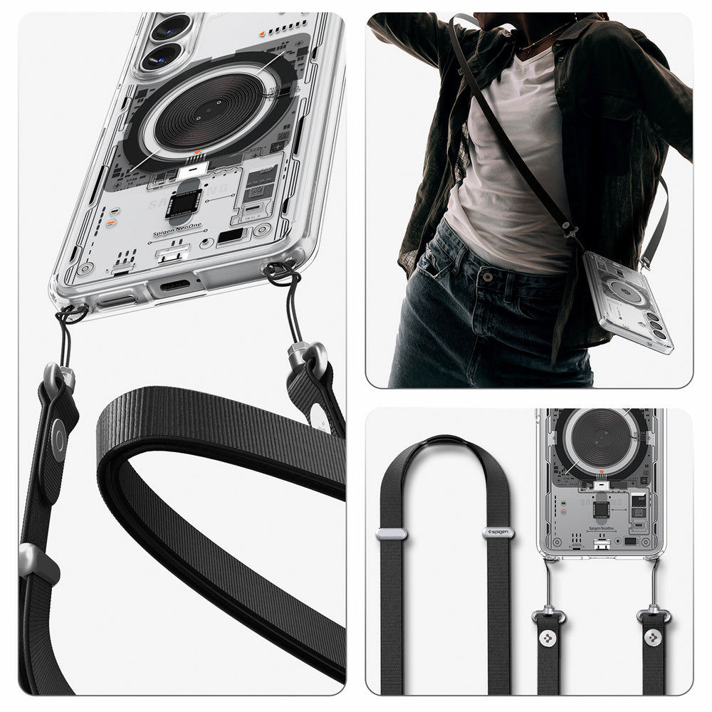 Spigen Ultra Hybrid Mag MagSafe Case til Samsung Galaxy S26+ Neo One - Gennemsigtig