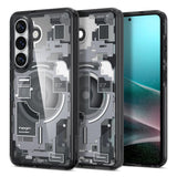 Spigen Ultra Hybrid Mag MagSafe Case til Samsung Galaxy S26+ Zero One - Clear Black