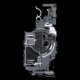 Spigen Ultra Hybrid Mag MagSafe Case til Samsung Galaxy S26+ Zero One - Clear Black