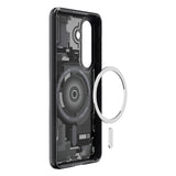 Spigen Ultra Hybrid Mag MagSafe Case til Samsung Galaxy S26+ Zero One - Clear Black