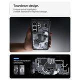 Spigen Ultra Hybrid Mag MagSafe Case til Samsung Galaxy S26+ Zero One - Clear Black