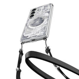 Spigen Ultra Hybrid Mag MagSafe Case til Samsung Galaxy S26+ Zero One - Klar og hvid