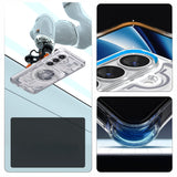 Spigen Ultra Hybrid Mag MagSafe Case til Samsung Galaxy S26+ Zero One - Klar og hvid