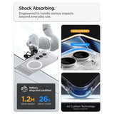 Spigen Ultra Hybrid S Mag MagSafe Case til Samsung Galaxy S26+ - Klar og hvid