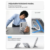 Spigen Ultra Hybrid S Mag MagSafe Case til Samsung Galaxy S26+ - Klar og hvid