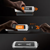 Spigen Glas.Tr Ez Fit Pro HD Privacy Glass 2-pakke til Samsung Galaxy S26+