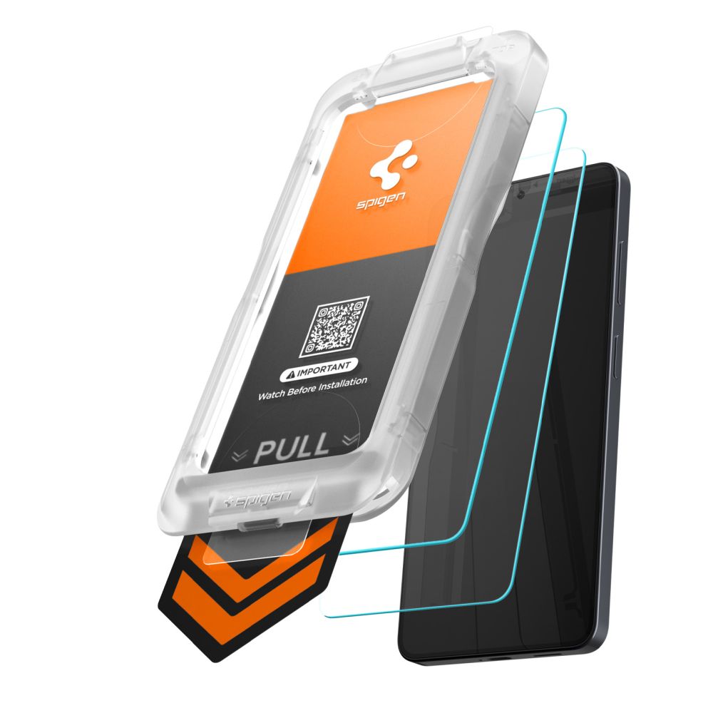 Spigen Glas.Tr Ez Fit Pro HD tempereret glas 2-pakke til Samsung Galaxy S26+