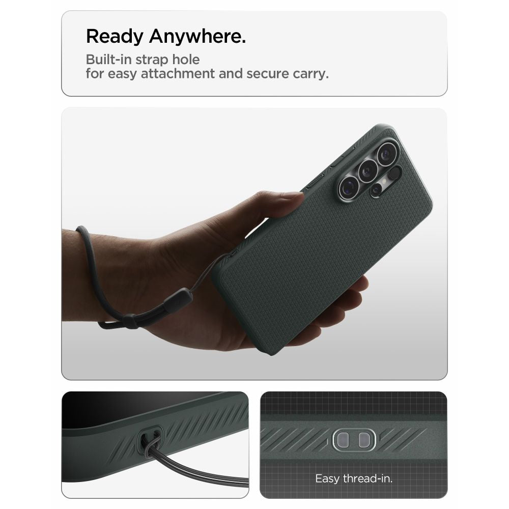 Spigen Liquid Air Mag MagSafe Case til Samsung Galaxy S26 Ultra - Grøn