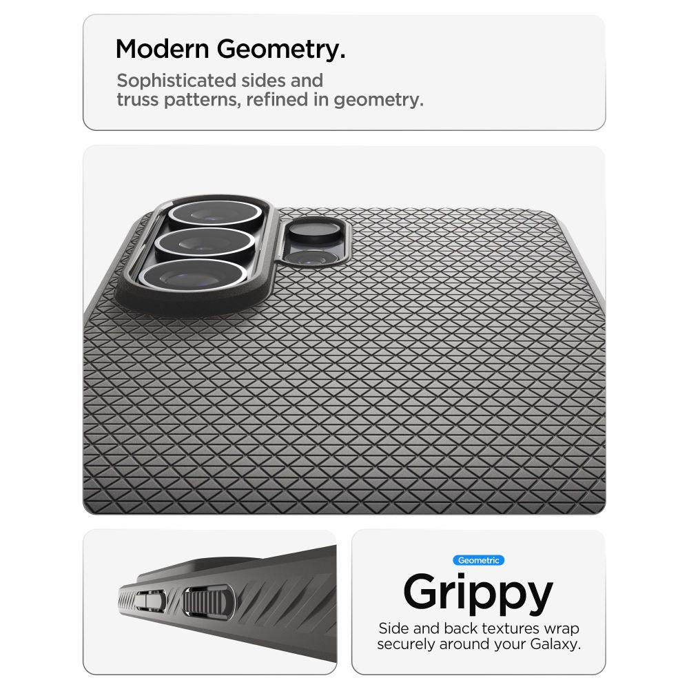 Spigen Liquid Air Mag MagSafe Case til Samsung Galaxy S26 Ultra - Grå