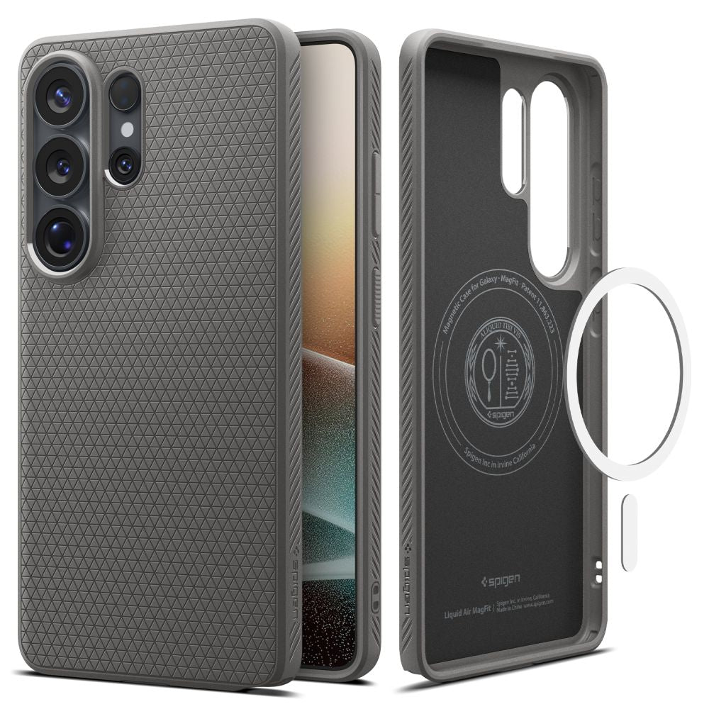 Spigen Liquid Air Mag MagSafe Case til Samsung Galaxy S26 Ultra - Grå