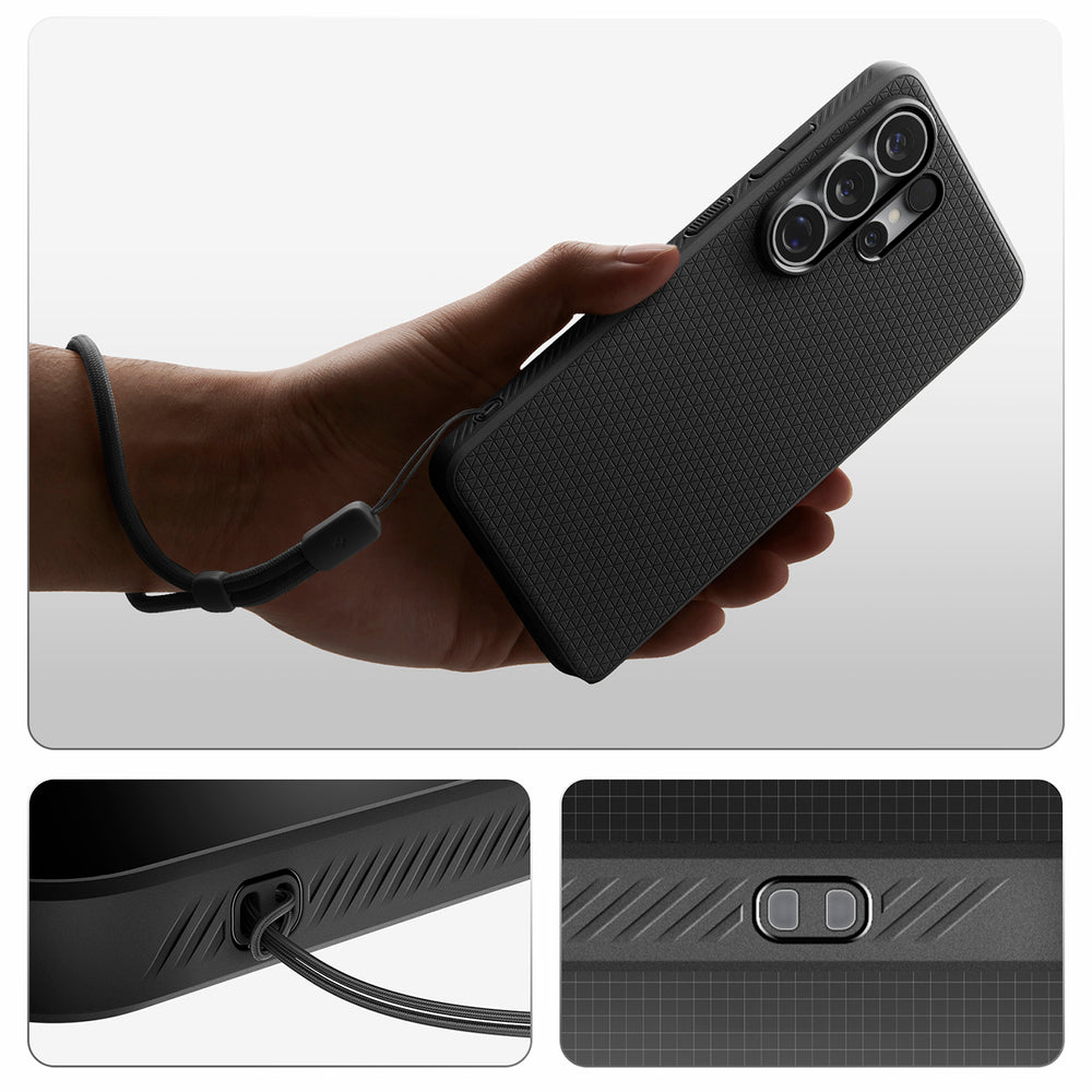 Spigen Liquid Air Mag MagSafe Case til Samsung Galaxy S26 Ultra - sort