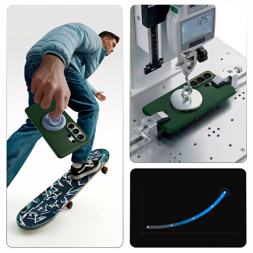 Spigen Nano Pop MagSafe Case til Samsung Galaxy S26 Ultra - Grøn