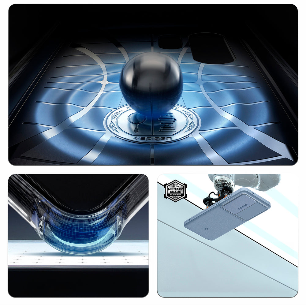 Spigen Optik Armor Case til Samsung Galaxy S26 Ultra - Blå