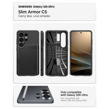 Spigen Slim Armor CS Case til Samsung Galaxy S26 Ultra - sort