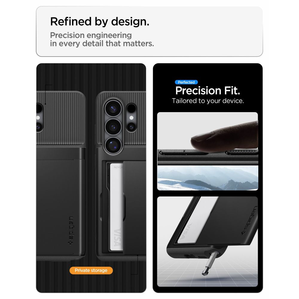 Spigen Slim Armor CS Case til Samsung Galaxy S26 Ultra - sort