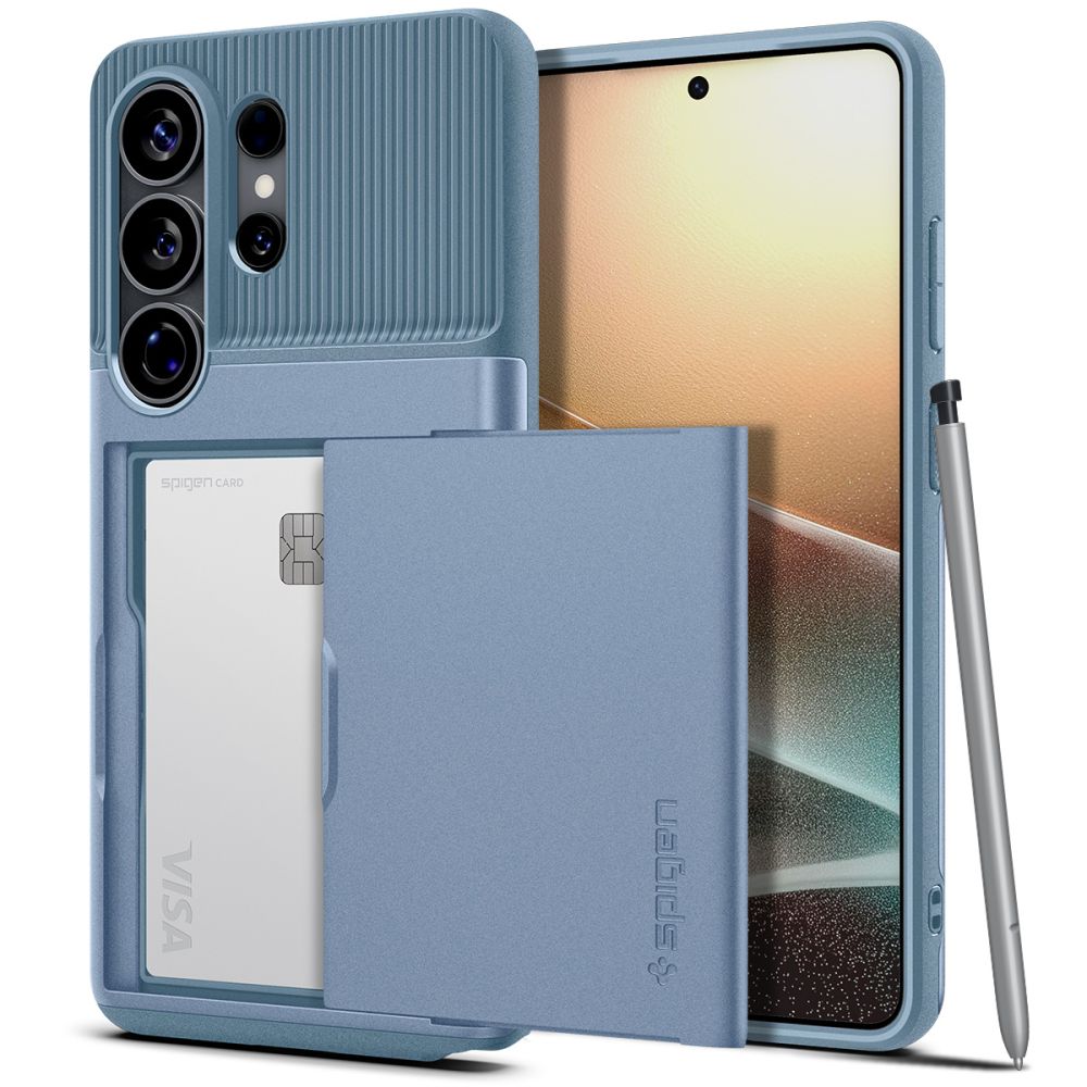 Spigen Slim Armor CS Case til Samsung Galaxy S26 Ultra - Blå