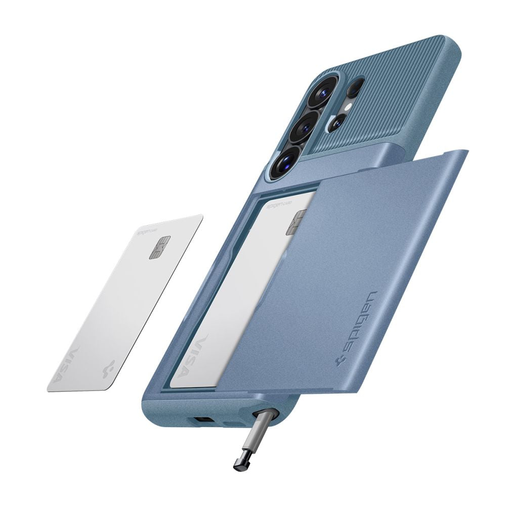 Spigen Slim Armor CS Case til Samsung Galaxy S26 Ultra - Blå