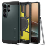 Spigen Tough Armor Mag MagSafe Case til Samsung Galaxy S26 Ultra - Grøn