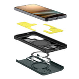 Spigen Tough Armor Mag MagSafe Case til Samsung Galaxy S26 Ultra - Grøn