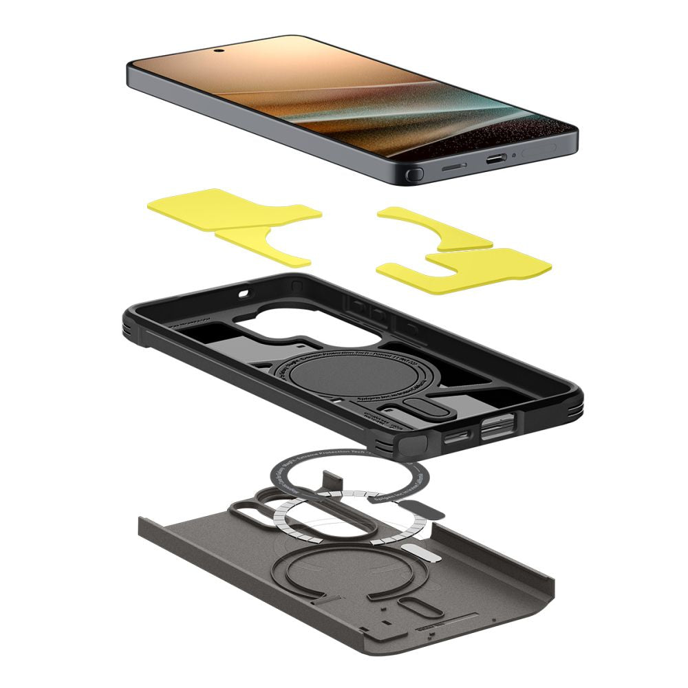 Spigen Tough Armor Mag MagSafe Case til Samsung Galaxy S26 Ultra - Grå