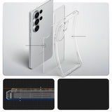 Spigen Ultra Hybrid Case til Samsung Galaxy S26 Ultra - Gennemsigtig