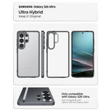 Spigen Ultra Hybrid Case til Samsung Galaxy S26 Ultra - Halvt gennemsigtigt