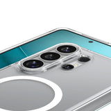 Spigen Ultra Hybrid Mag MagSafe Case til Samsung Galaxy S26 Ultra - Klar og hvid