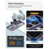 Spigen Ultra Hybrid Mag MagSafe Case til Samsung Galaxy S26 Ultra - Clear Navy Blue