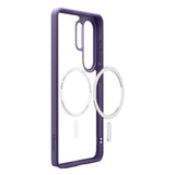 Spigen Ultra Hybrid Mag MagSafe Case til Samsung Galaxy S26 Ultra - Clear Navy Blue