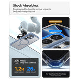 Spigen Ultra Hybrid Mag MagSafe Case til Samsung Galaxy S26 Ultra - Clear Blue
