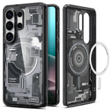 Spigen Ultra Hybrid Mag MagSafe Case til Samsung Galaxy S26 Ultra Zero One - klar sort