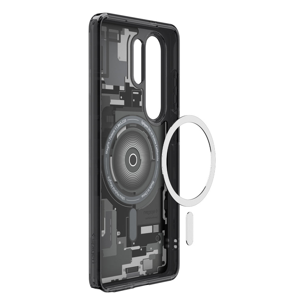 Spigen Ultra Hybrid Mag MagSafe Case til Samsung Galaxy S26 Ultra Zero One - klar sort