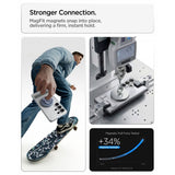 Spigen Ultra Hybrid S Mag MagSafe Case til Samsung Galaxy S26 Ultra - Klar og hvid