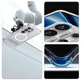 Spigen Ultra Hybrid S Mag MagSafe Case til Samsung Galaxy S26 Ultra - Klar og hvid