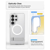 Spigen Ultra Hybrid S Mag MagSafe Case til Samsung Galaxy S26 Ultra - Klar og hvid