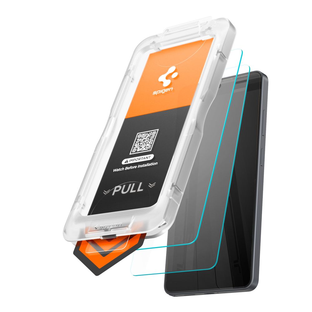 Spigen Glas.Tr Ez Fit Pro HD tempereret glas 2-pakke til Samsung Galaxy S26 Ultra