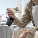 Baseus EnerFill FC31 QPow3 20000mAh 45W Power Bank with Digital Display with 2 Built-in USB-C Cables - Black