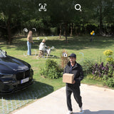 Baseus Security X1 Pro Dual Camera 3K Outdoor Camera - White