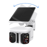 Baseus Security X1 Pro Dual Camera 3K Outdoor Camera - White