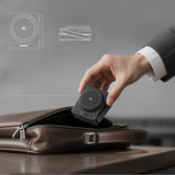 Baseus PicoGo AF21 3-in-1 Qi2.2 35W Wireless Charger with 1m USB-C Cable - Black