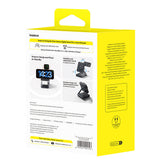 Baseus PicoGo AF21 3-in-1 Qi2.2 35W Wireless Charger with 1m USB-C Cable - Black