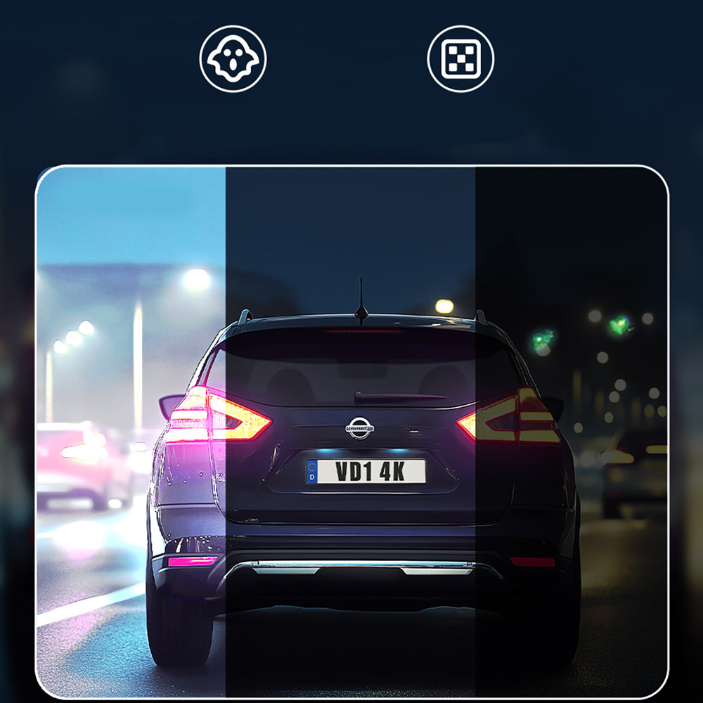 Baseus PrimeTrip VD1 Pro 4K Car Dash Cam - Black